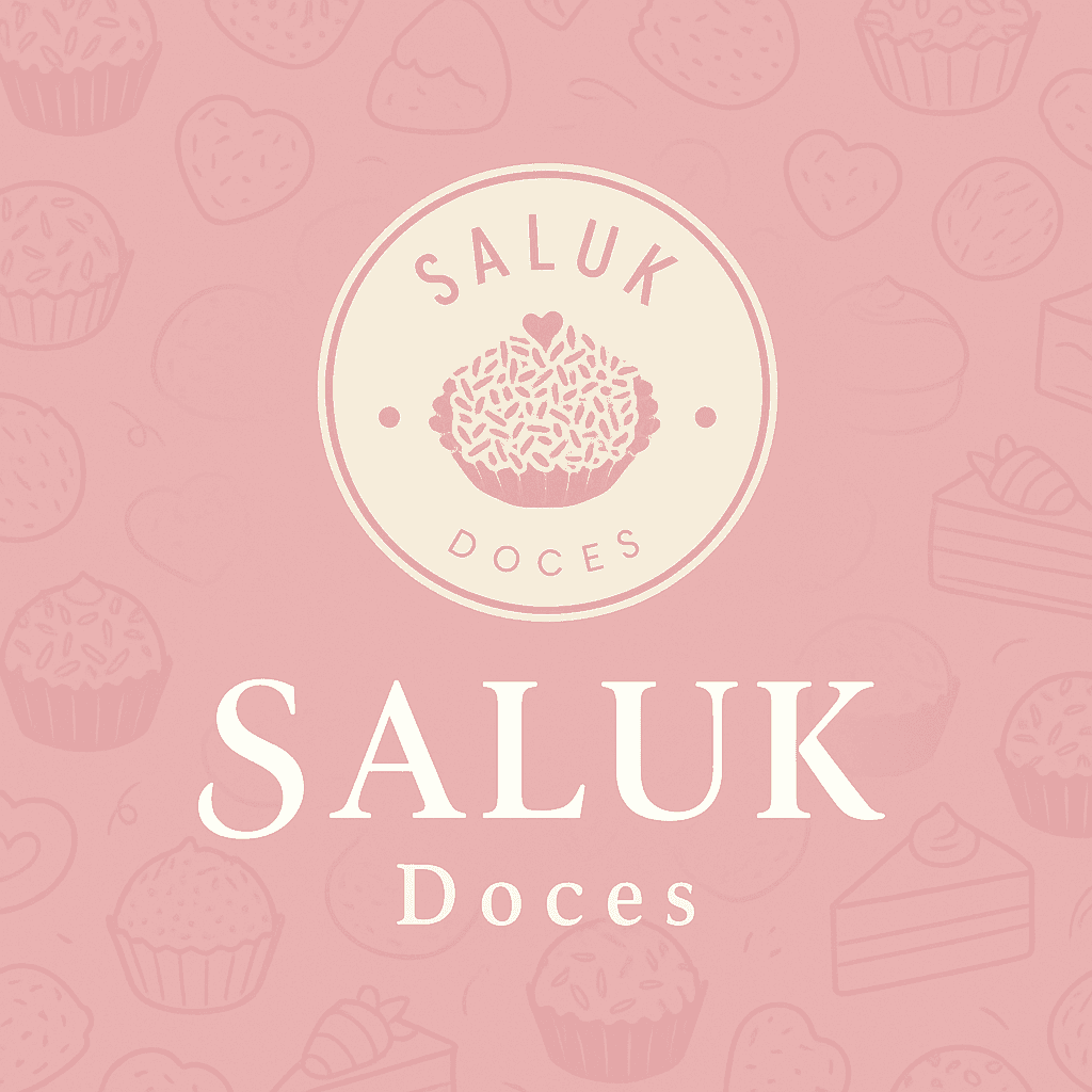Mockup do projeto SaLuk – Doces Artesanais